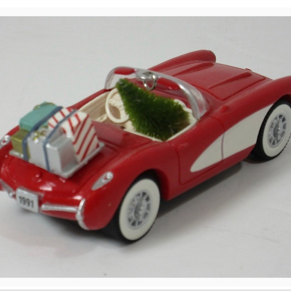 Hallmark 1957 Corvette 1991 Classic American Cars #1 Keepsake Ornament - Picture 4 of 6